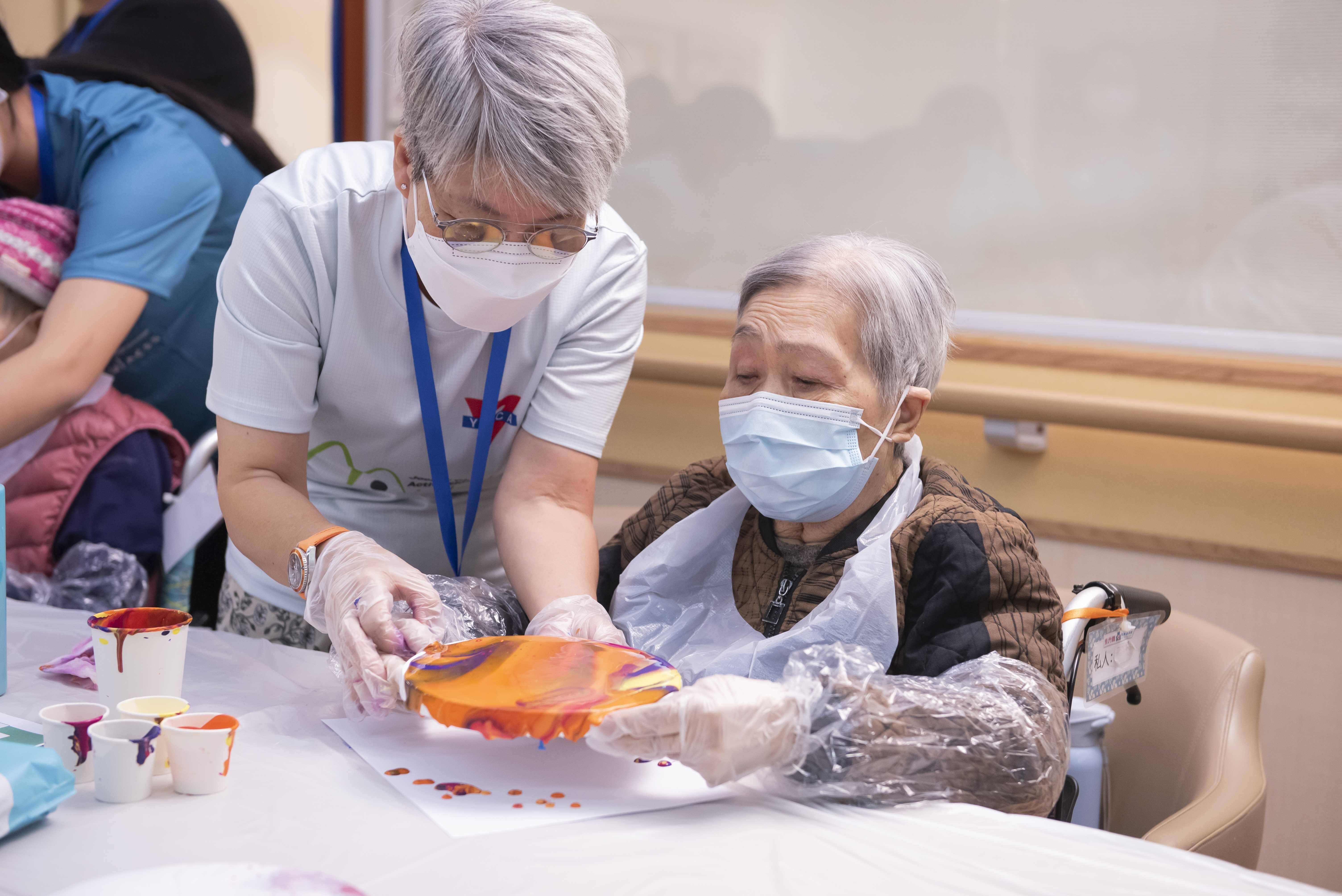 社區及義工服務 - 流體畫