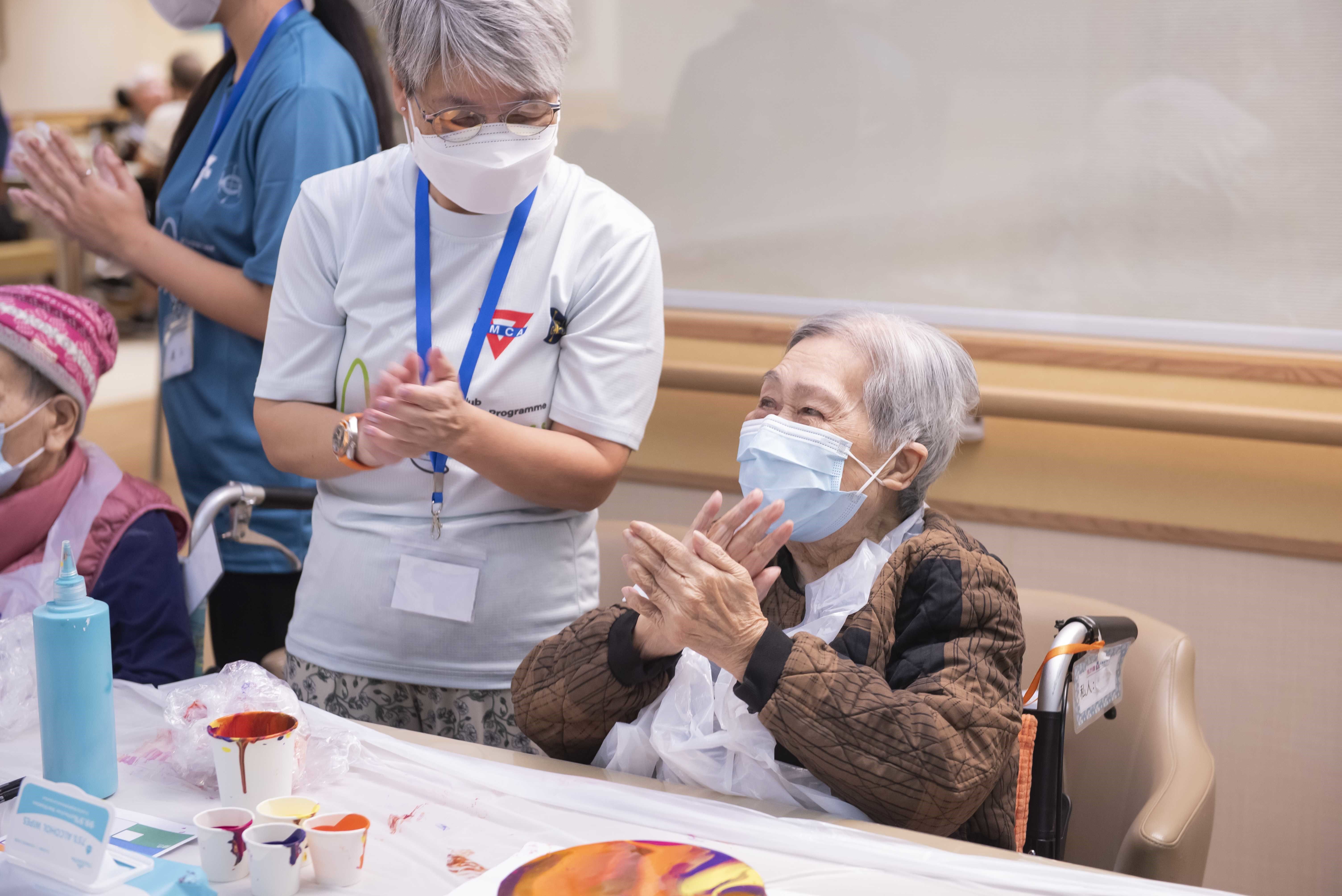 社區及義工服務 - 流體畫